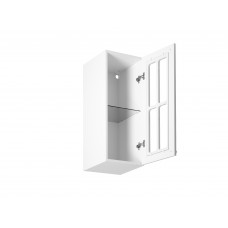 Virtuves skapītis ar stiklu LINEA G30S, balts